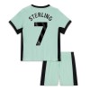 Officiële Voetbalshirt + Korte Broek Chelsea Sterling 7 Derde 2023-24 - Kids